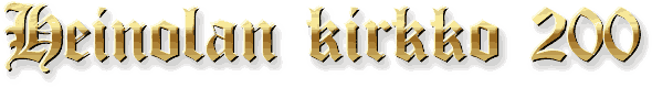 Heinolan kirkko 200
