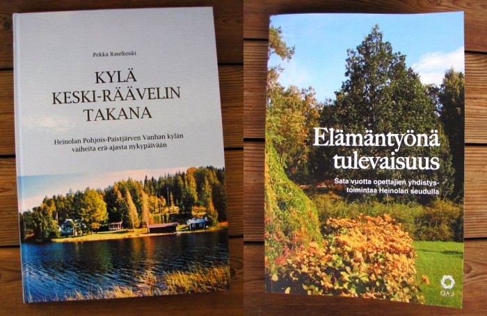 Kaksi uutta heinolalaista kirjaa