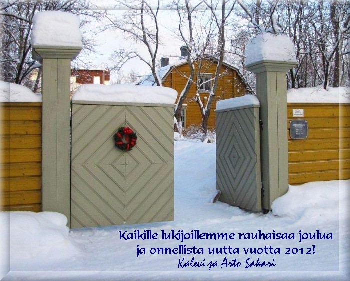 Rauhaisaa joulua ja onnellista uutta vuotta 2011!