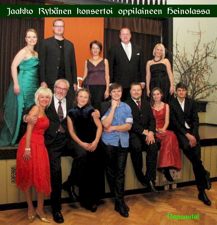 Ryh&auml;nen konsertoi oppilaineen