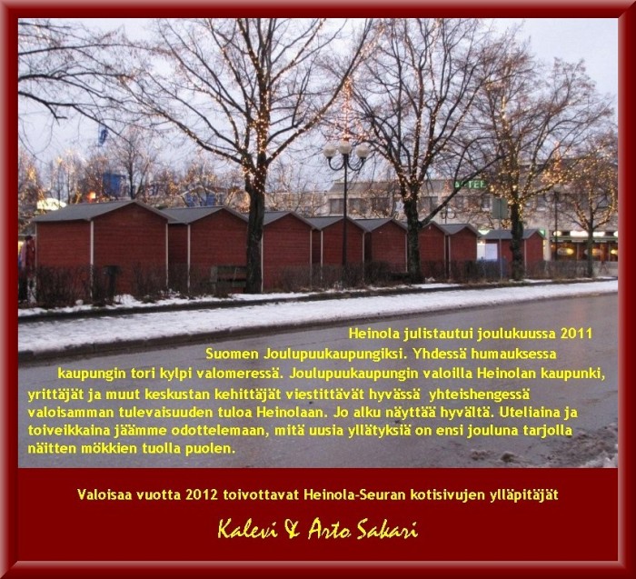 Valoisaa vuotta 2012!