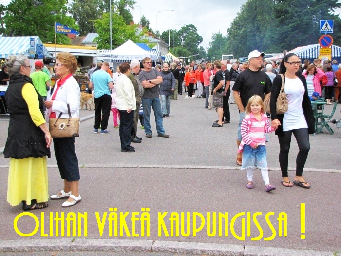 Olihan v&auml;ke&auml; kaupungissa