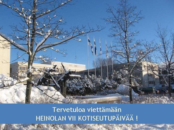 Tervetuloa viett&auml;maan kotiseutup&auml;iv&auml;&auml; 2014