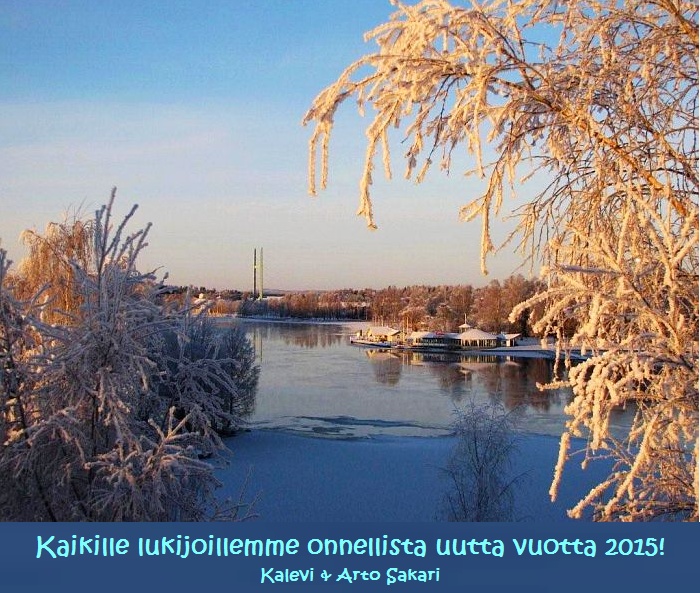 Kaikille lukijoillemme hyv&auml;&auml; uutta vuotta! Kalevi & Arto Sakari