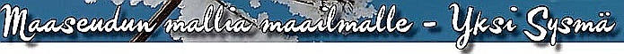 &rdquo;Maaseudun mallia maailmalle &ndash; Yksi Sysm&auml;&rdquo;
