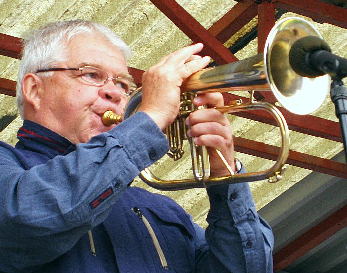 Markku Johansson suu messingill&auml;