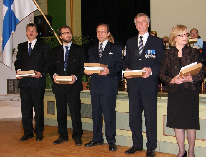 Palkittuja kirjoittajia