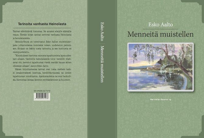 Menneit&auml; muistellen -kirjan kansikuva